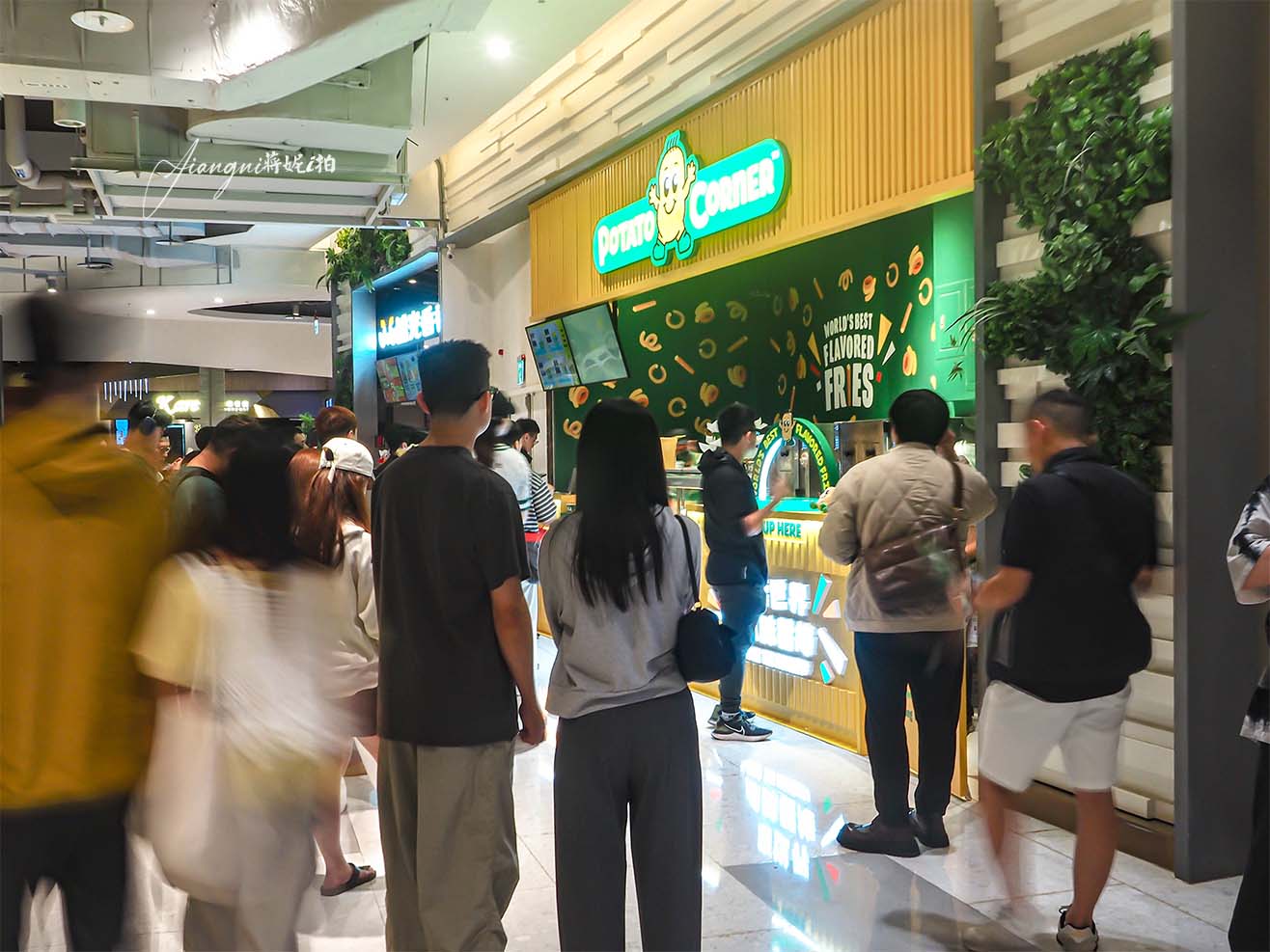 Potato Corner桃園大江店 地表最強薯條 每人限購兩份 菜單 排隊攻略