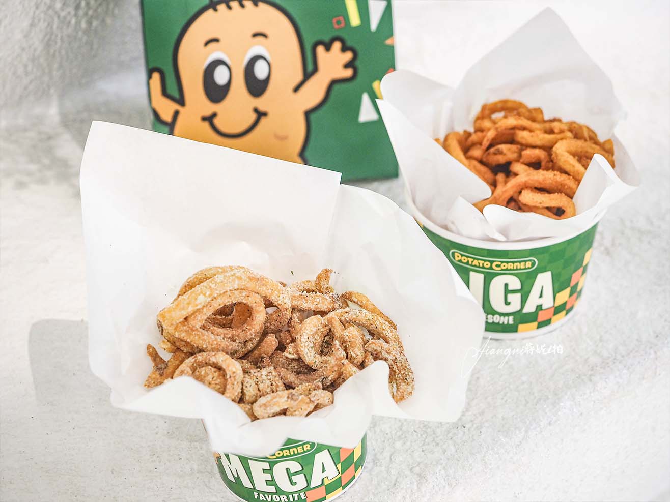 Potato Corner桃園大江店 地表最強薯條 每人限購兩份 菜單 排隊攻略