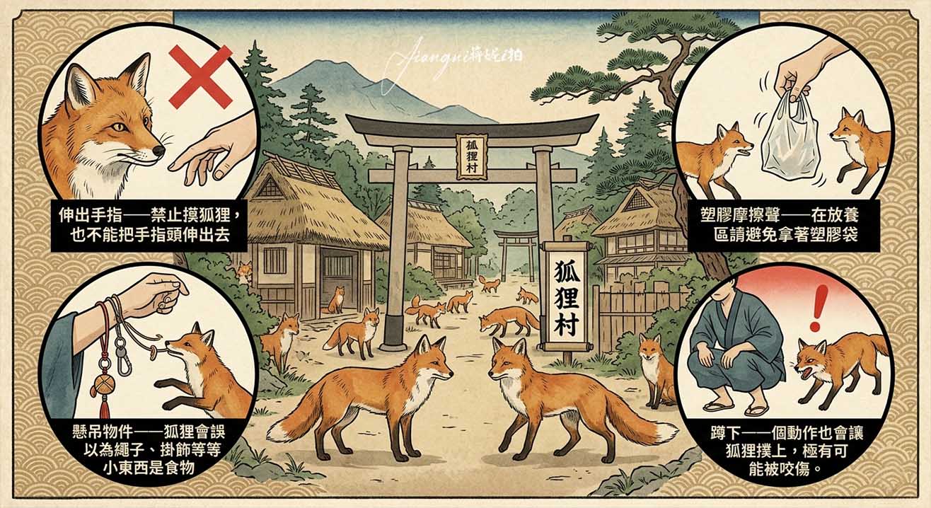 宮城藏王狐狸村│抱狐狸體驗&場次、狐狸村門票、交通、接駁巴士、計程車全攻略